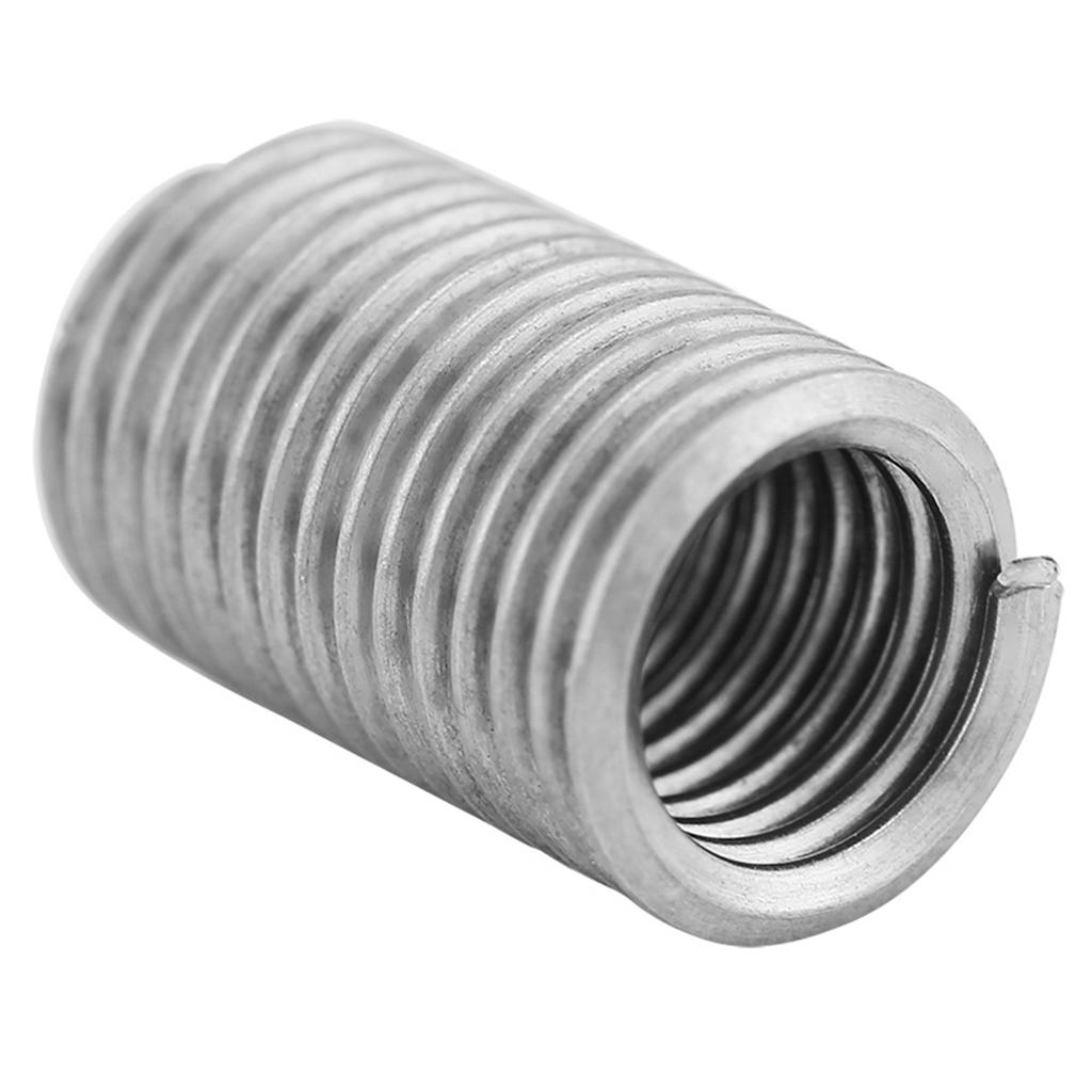50 шт., вставки со спиральной винтовой резьбой из нержавеющей стали SS304, M6 x 1,0 x 3D длина