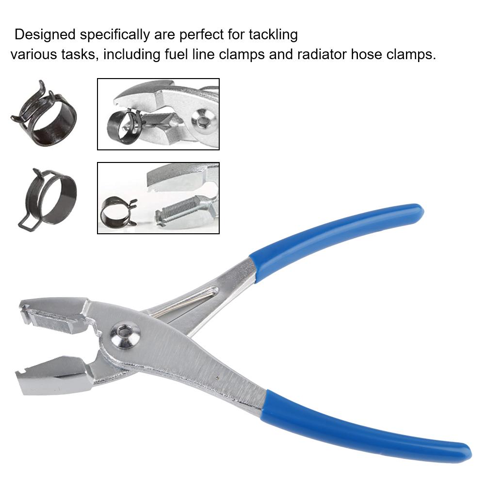 Metal Multifunctional Pincers With Comfortable Handle for Fuel Line Special Jaw Design Hose Clamp Plier Car Hose Crimping Plier