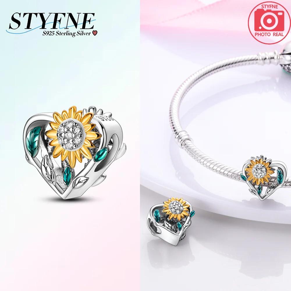 Медное Сердце Подсолнух Лунный Лотос Милый Кот Мотив Gardenbeads Шармы Подходят для Ожерелий Браслетов Подвески DIY Украшения
