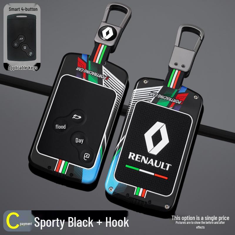 Подходит для чехлов и пряжек ключей Renault Koleos, Captur, Megane, Talisman и Latitude.