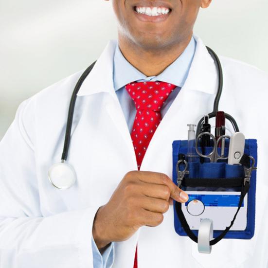 Защитная сумка для карманов медсестры, сумка для инструментов парикмахера, много карманов для медсестры