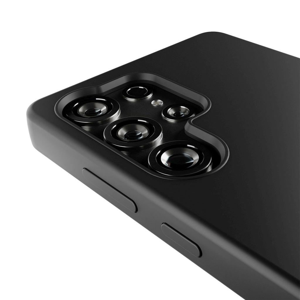 Silicone case for Samsung Galaxy S25 Ultra Icon Mag MagSafe - black