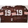 Cleveland Browns Retro Football Jersey 32 19MN NFL Style Fan Apparel Men Sports Team Support