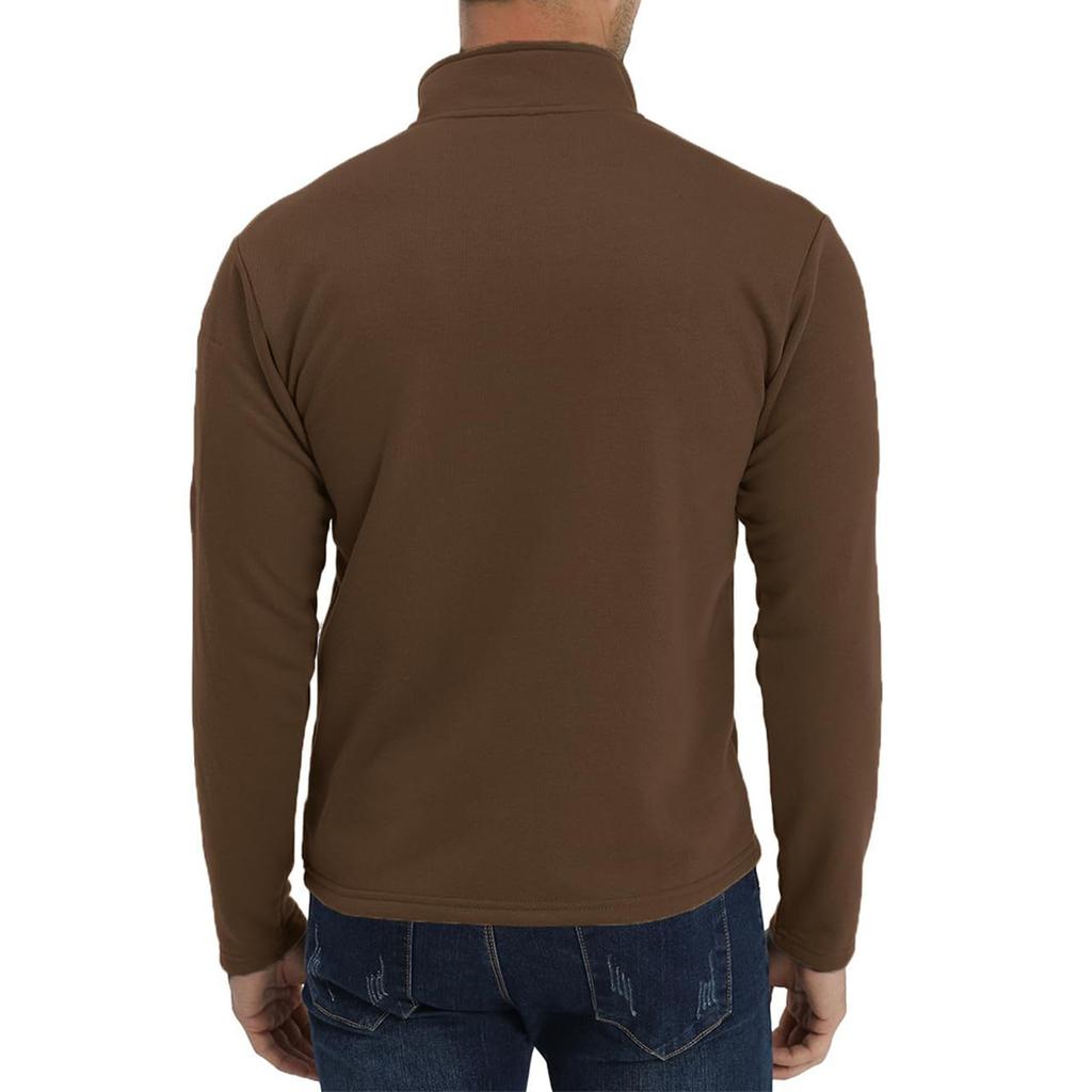 Мужские ковбойские классические винтажные графические западные толстовки с длинным рукавом на молнии до середины груди, ретро, теплые