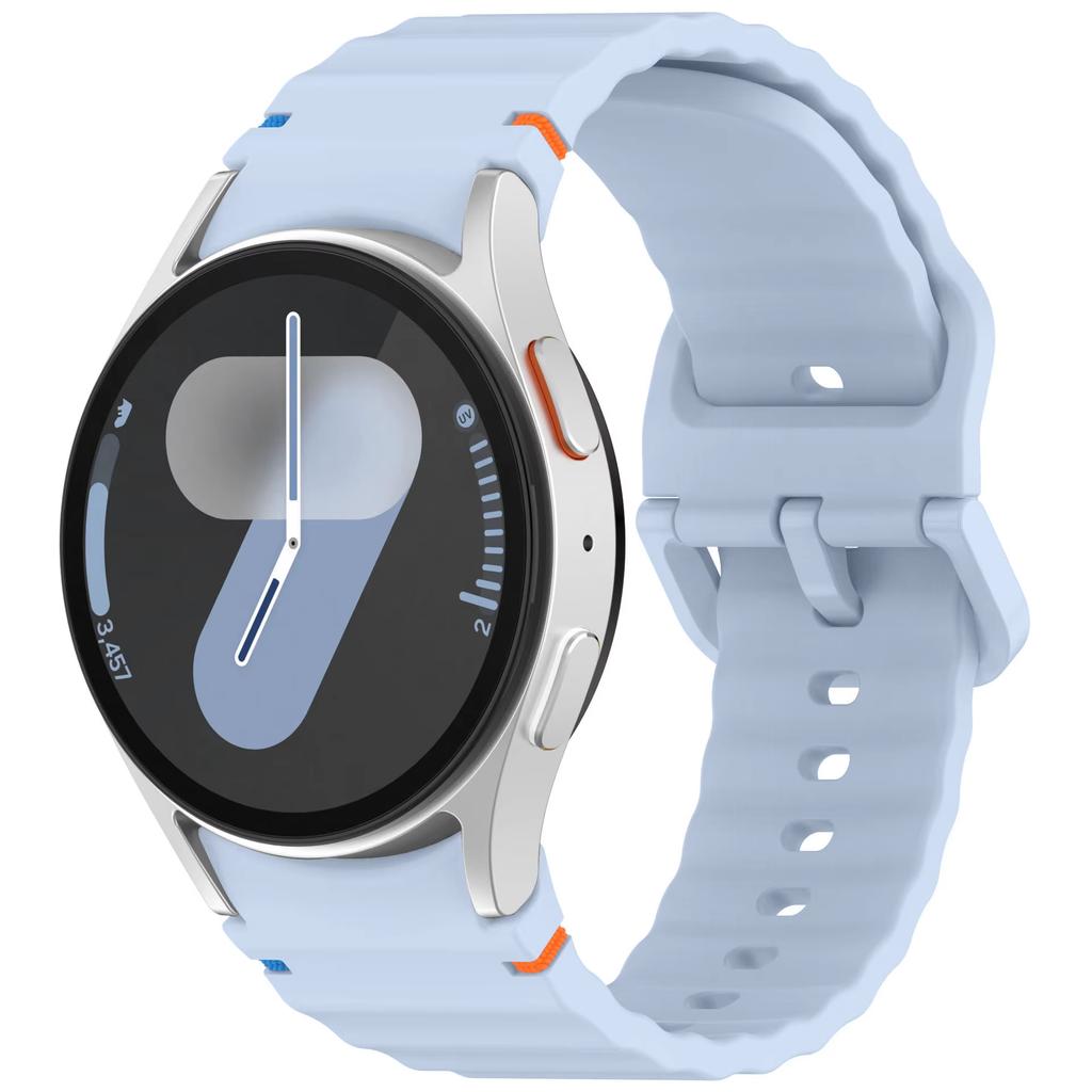 Band for Samsung Galaxy Watch 7 6 4 5 pro FE 44mm 40mm Original Silicone Bracelet correa Galaxy Watch4 6 Classic 43mm 47mm Strap