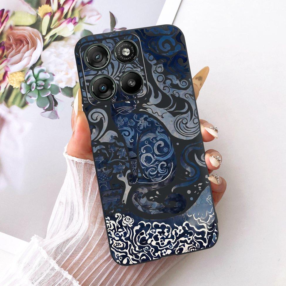 For Moto G57 Power 5G Case Cover Fashion Butterfly Cute Cool Painted Soft Phone Casing For Motorola Moto G57 Power 5G Bumper