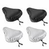 4PCS Washable Bicycle Saddle Cover 210D Oxford Fabric Bike Seat Rain Cover  Mountain Bike Protection