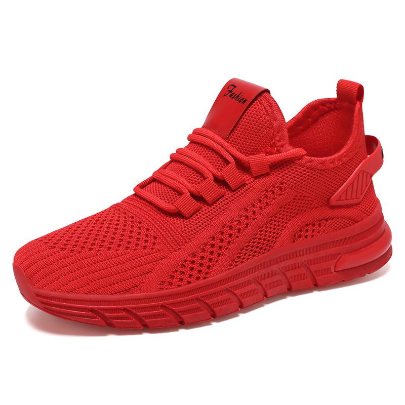 Shoes Women's 2025 Summer New Single Shoes Casual Breathable Running Shoes Air Cushion Sports Shoes