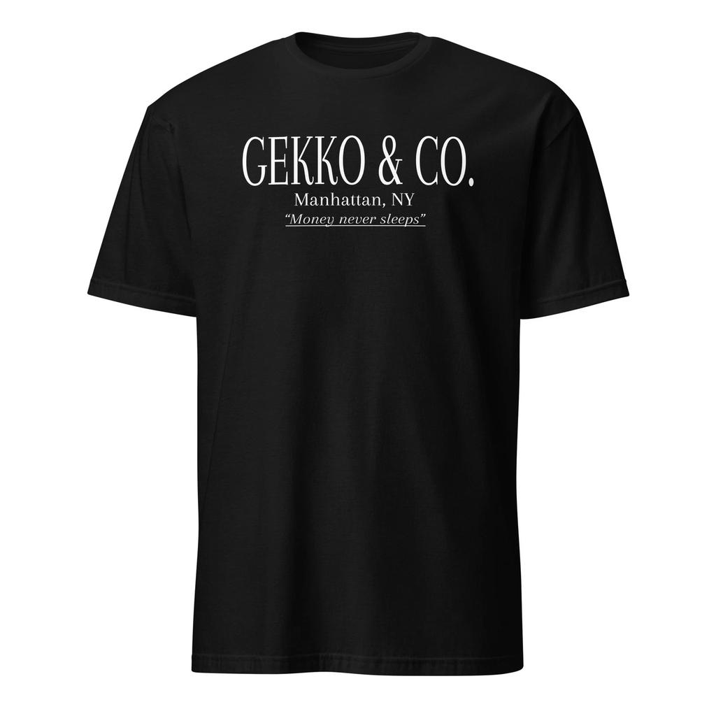 Gordon Gekko & Co. Wall StreeT-Shirt - Unisex