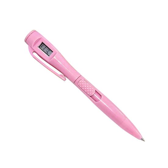 Ougeya Digital Watch Pen Легкий дизайн с зажимом Пластиковая электронная ручка для цифровых часов для письма