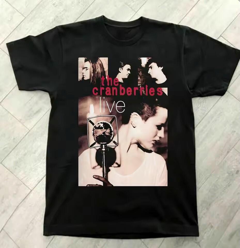 Футболка унисекс The Cranberries Band Live in London Черная Размер S-5XL