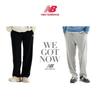 New Balance Унисекс одинарные широкие брюки из сетки Nbmld31313
