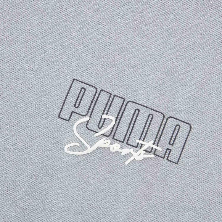 Новая мужская футболка PUMA Elevatedgraphic SS25, светло-серая, 20 633788-20