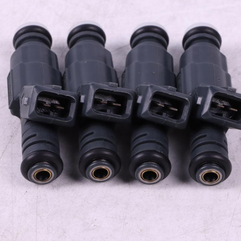 4PCS Car Fuel Injector Nozzle 0280155887 For Ford Escape 2001-2004 Focus 00-04 Mercury Mazda 2.0L DOHC Engine Fuel Supply System