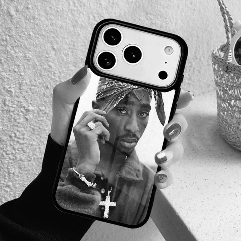 Мягкий Чехол Для Телефона Tupac 2pac Для iPhone 17 Air 16 15 14 13 12 11 Pro Max Plus