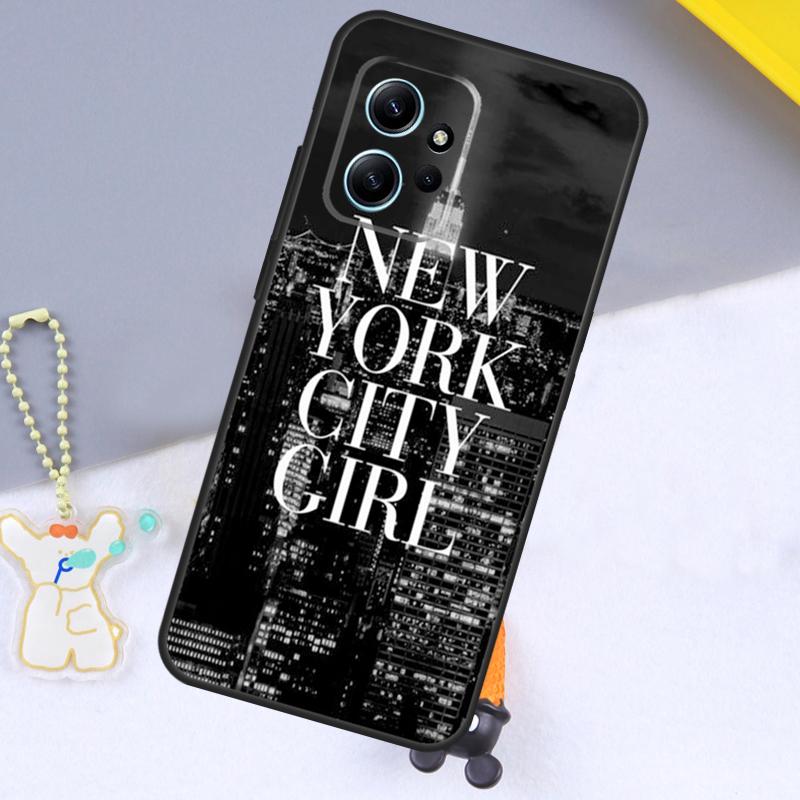 Чехол New York City для Xiaomi Redmi Note 12 9 10 11 Pro 12S 9S 10S 11S Чехол для Redmi 12 13C 12C 9C 10C
