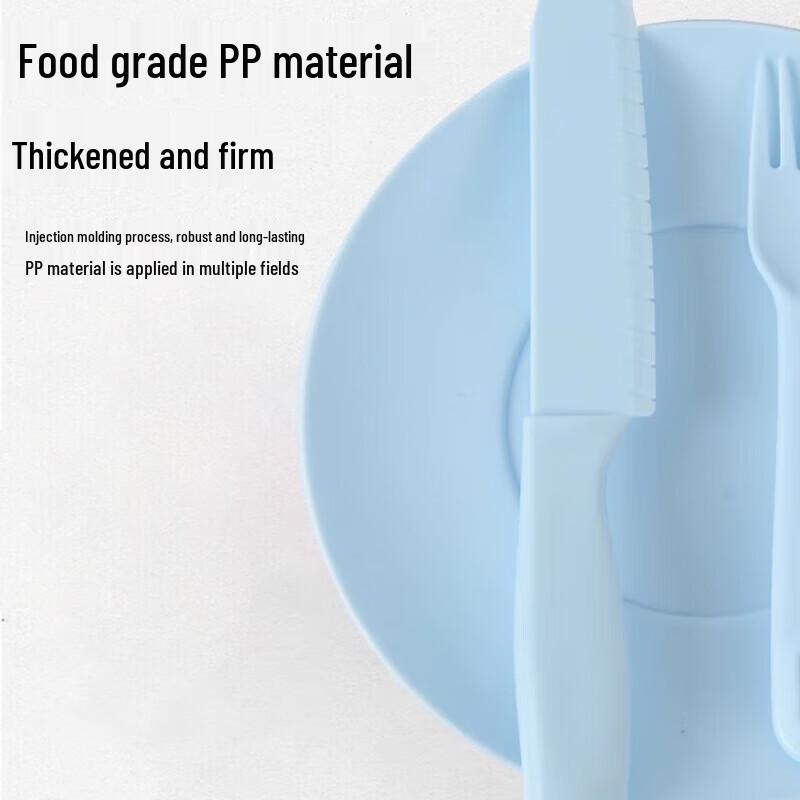 DASKSHA Kids' Safe Plastic Knife & Cutting Board Set