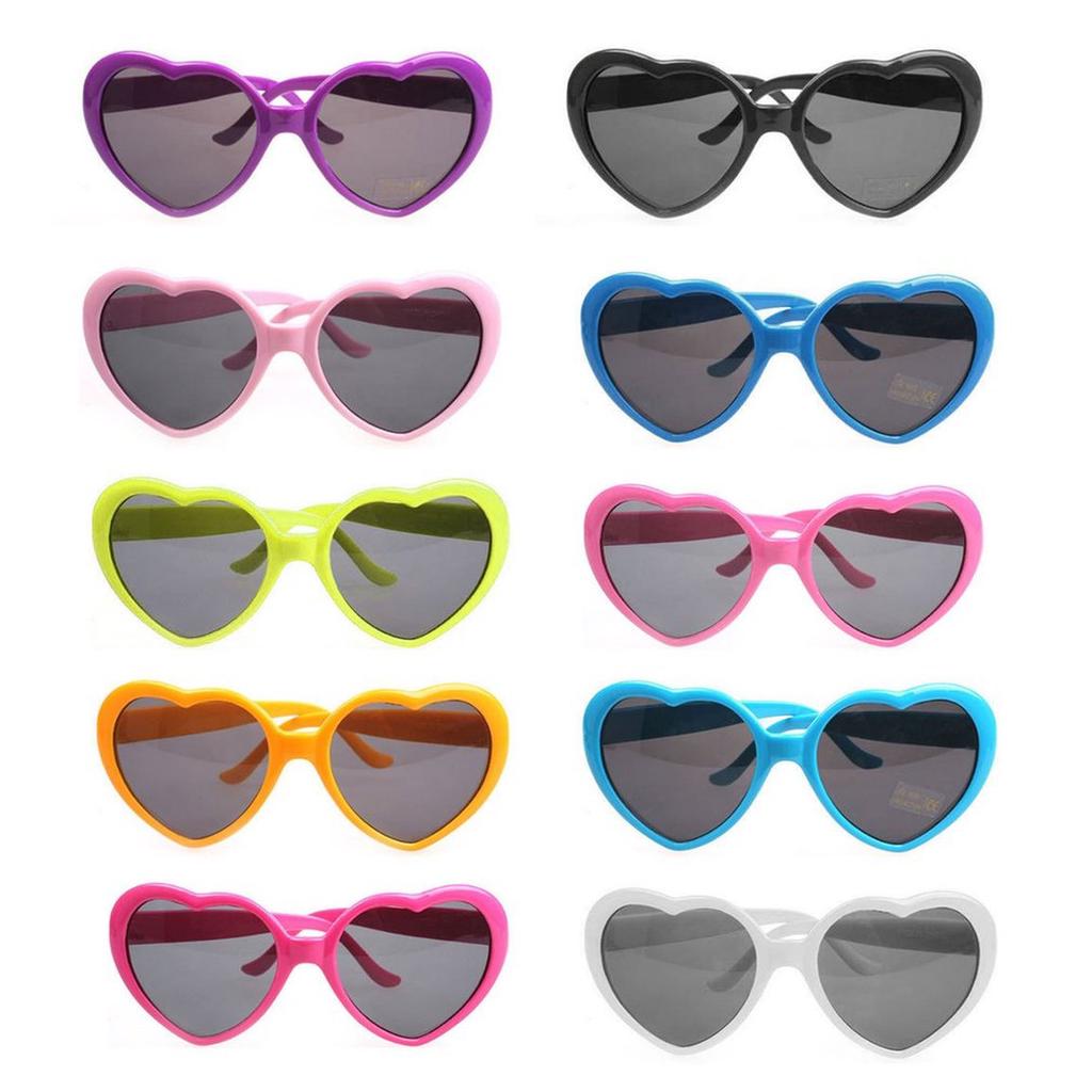 Модные солнцезащитные очки в форме сердца для маленьких принцесс