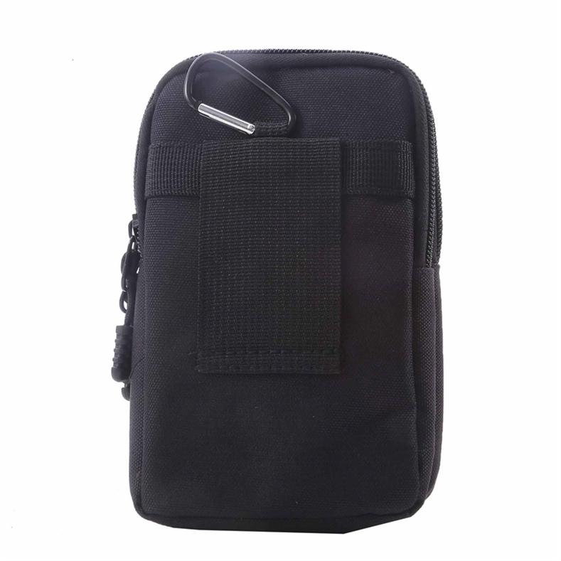 Vertical Single/Double-Layer Mountaineering Buckle Waterproof Belt Waist Bag Outdoor Running Mobile Phone Bag For Men