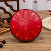 Steel Tongue Drum Compact Design Portable Easy To Use 11 Notes 6 Inches Rain Drum Musical Percussion Instrument