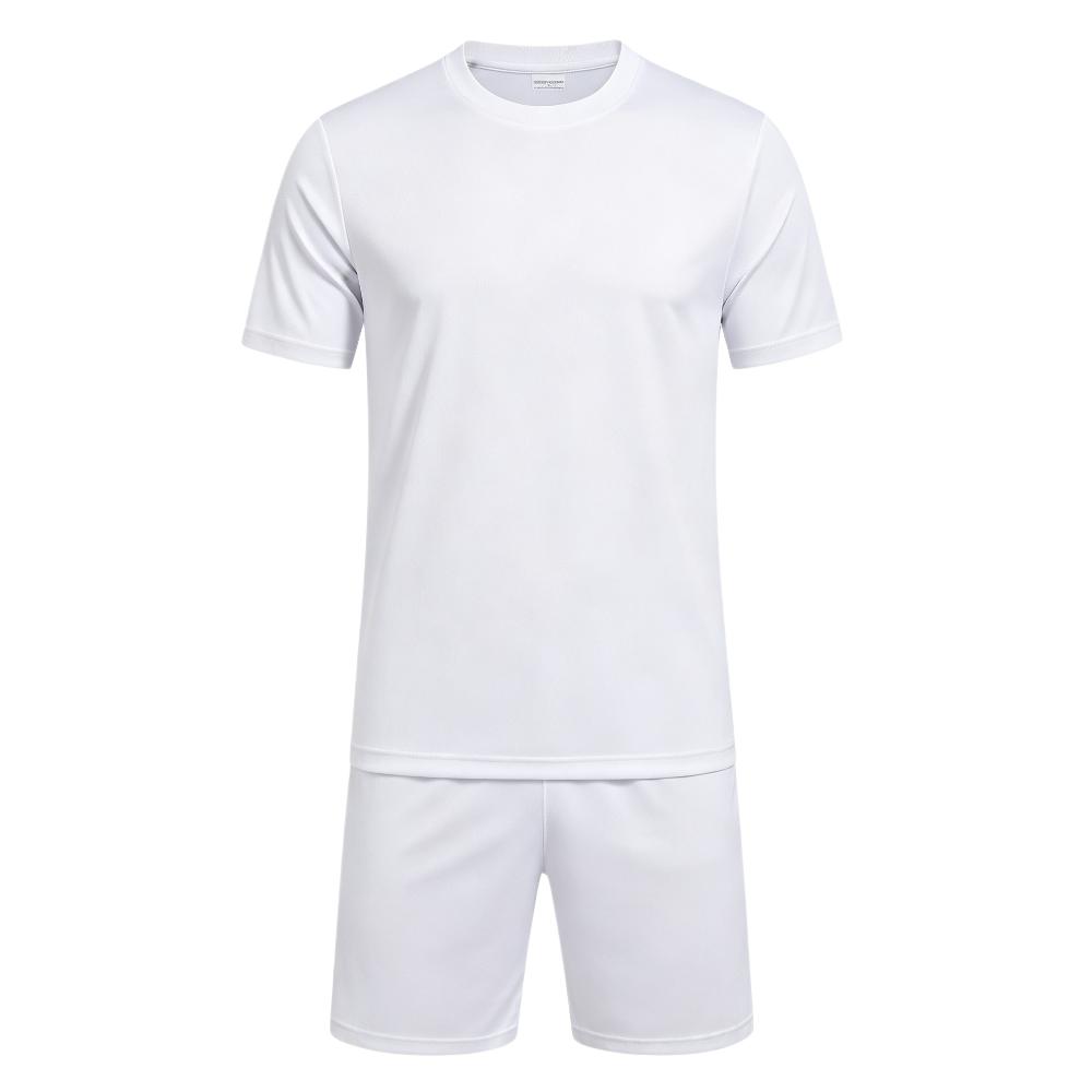 Custom Logo Number Heat-Transfer Moisture-Wicking Windproof Unisex Football Jersey Breathable Quick Dry Adult Club Training