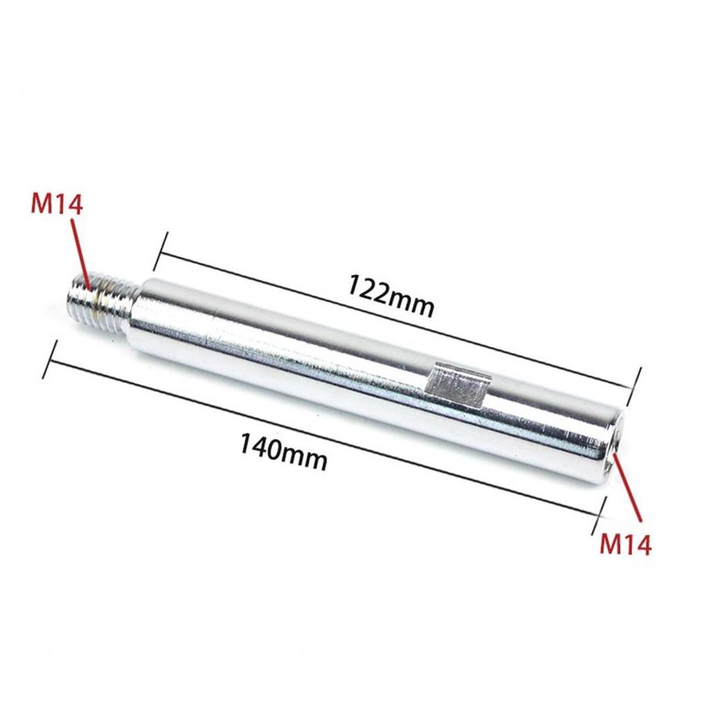1 шт. Удлинитель для УШМ из стали 45#, Соединительный стержень, Адаптер, Стержень M14