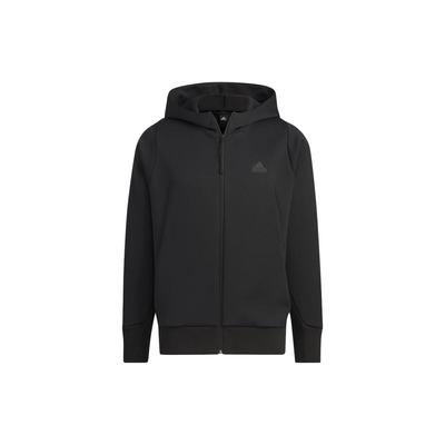 adidas SS24 Healing Series с логотипом бренда, повседневная куртка с капюшоном, мужская верхняя одежда, черный IQ1377