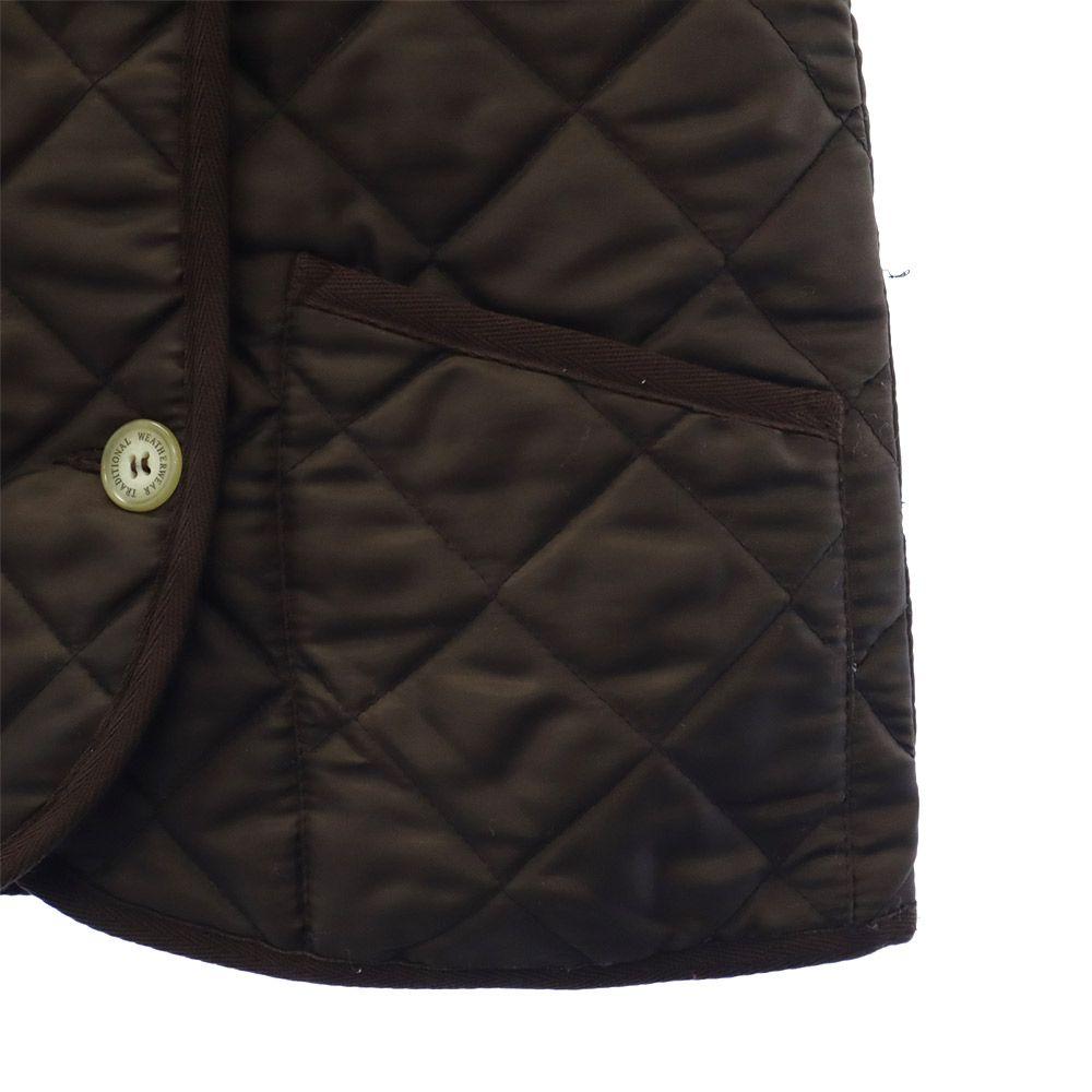 Традиционная стеганая куртка дабл-брест от Weatherwear 32 Коричневая Женская Б/У