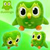 Зеленая Плюшевая Игрушка Сова Duolingo Плюшевая Игрушка Duo Сова Duo Мультяшная Аниме Кукла Сова Мягкая Игрушка Животное Декор Женская Кукла Игрушки