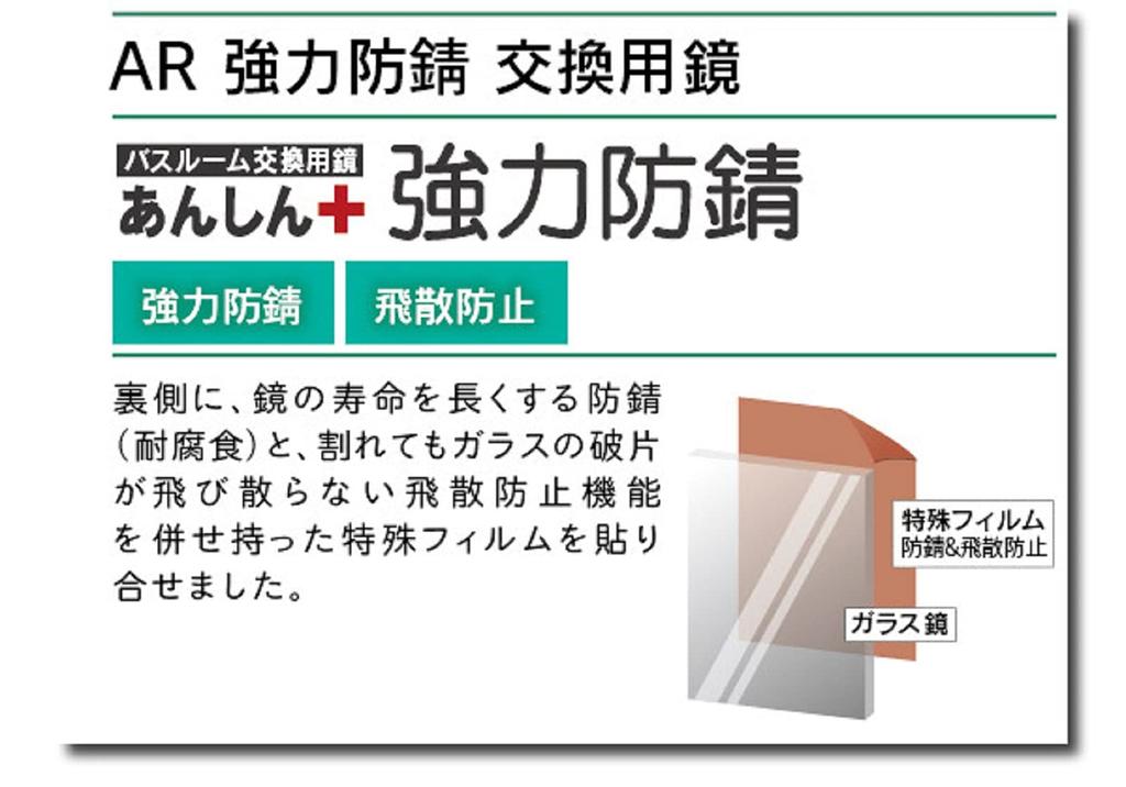 Зеркало Topre Heavy Duty Shatterproof AR для замены в ванных комнатах и туалетах Высота 363 x Ширина 303 x Толщина 5 мм AR-1