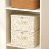 Space Saving Clothes Quilt Storage Box Washable Laundry Basket Toy Storage Box  for Home