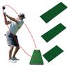 Green Durable Golf Hitting Mat, Heavy-Duty Practice Training Equipment for Indoor/Outdoor Backyard Swing Drills & Chipping Practice
