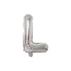 Silver 16-Inch Letter Aluminum Foil Balloons for Decoration (US Version)