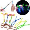 10 Pieces Magical Led Lights Arrow Rocket Helicopter Flying Toy