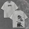 Inosuke Hashibira Beast Breathing Graphic Tee Summer Unisex Loose And Breathable Cotton Tshirt Top