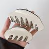 Новая Мода Белый Зажим для Волос для Женщин Французский Классический Большой Маленький Ацетатный Зажим-Краб Акула Зажим для Волос Аксессуары для Волос