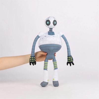43 см плюшевая игрушка Wild Robot Roz Plushies для фанатов, подарок, мягкая подушка в виде животного для дома, декор детской спальни, подарок на день рождения