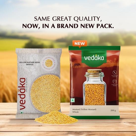 Семена желтой горчицы Ведака Рай 200 г