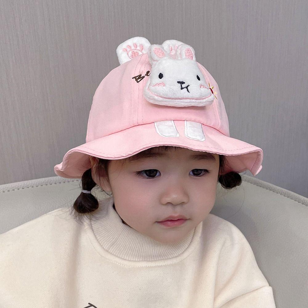 Cartoon Animal Baby Bucket Hat UV Protection Kids Sunshade Cap UV Protection Hat Children Wear