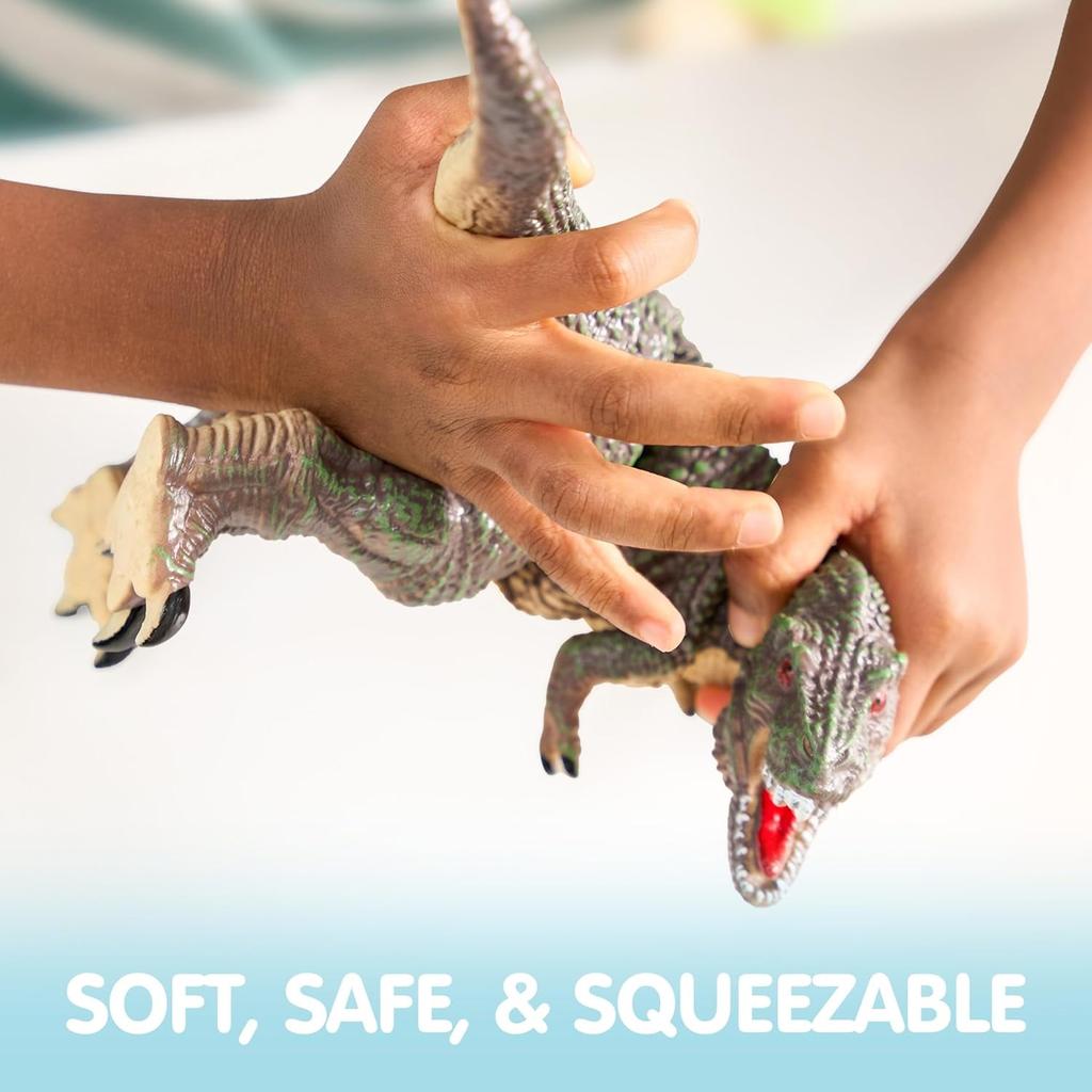 6 Pcs Jumbo Dinosaur Playthings Big Gentle Dinosaur Figures Realistic Jurassic World Playthings designed for Children Playthings Birth Date
