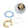 C Type Kitchen Tap Fixing Nut Set Cold Fixer Easily Install Versatile Spare Parts for