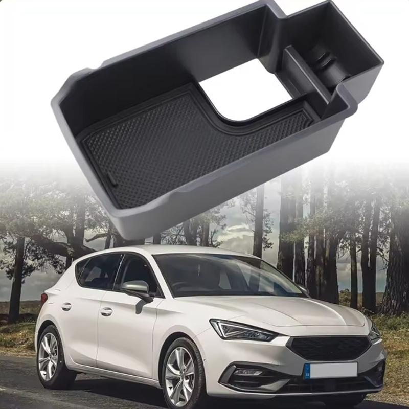 For Cupra Formentor 2023-2025 for Seat Leon MK4 KL1 KL8 Car Armrest Storage Box Center Glove Tray Organizer Accessories
