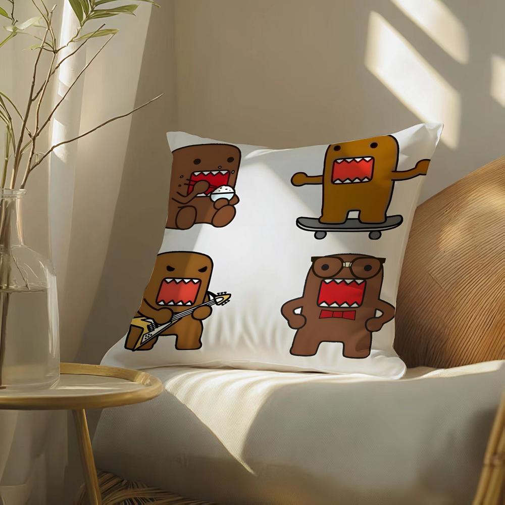 Милая мультяшная наволочка D-Domo Kun с принтом, наволочка для подушки на диван в гостиной и декора для спальни