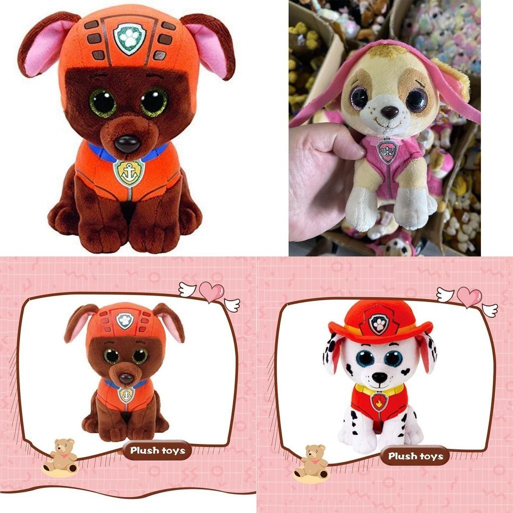 Очаровательная плюшевая игрушка-собачка «Щенячий патруль», изображающая любимых персонажей Маршала, Крепыша, Чейза и Рокки