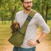 Adjustable Strap Pet Carrier Bags Double Sided Pet Messenger Bag Pet Shoulder Bag  for Dogs Cats