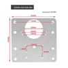 Stainless Steel Furniture Hinge Repair Plate for Wardrobe and Cabinet Reinforcement