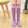 3D Cartoon Pure Cotton Mid-Calf & Knee-High Socks for Girls - Cute Spring/Autumn Wear