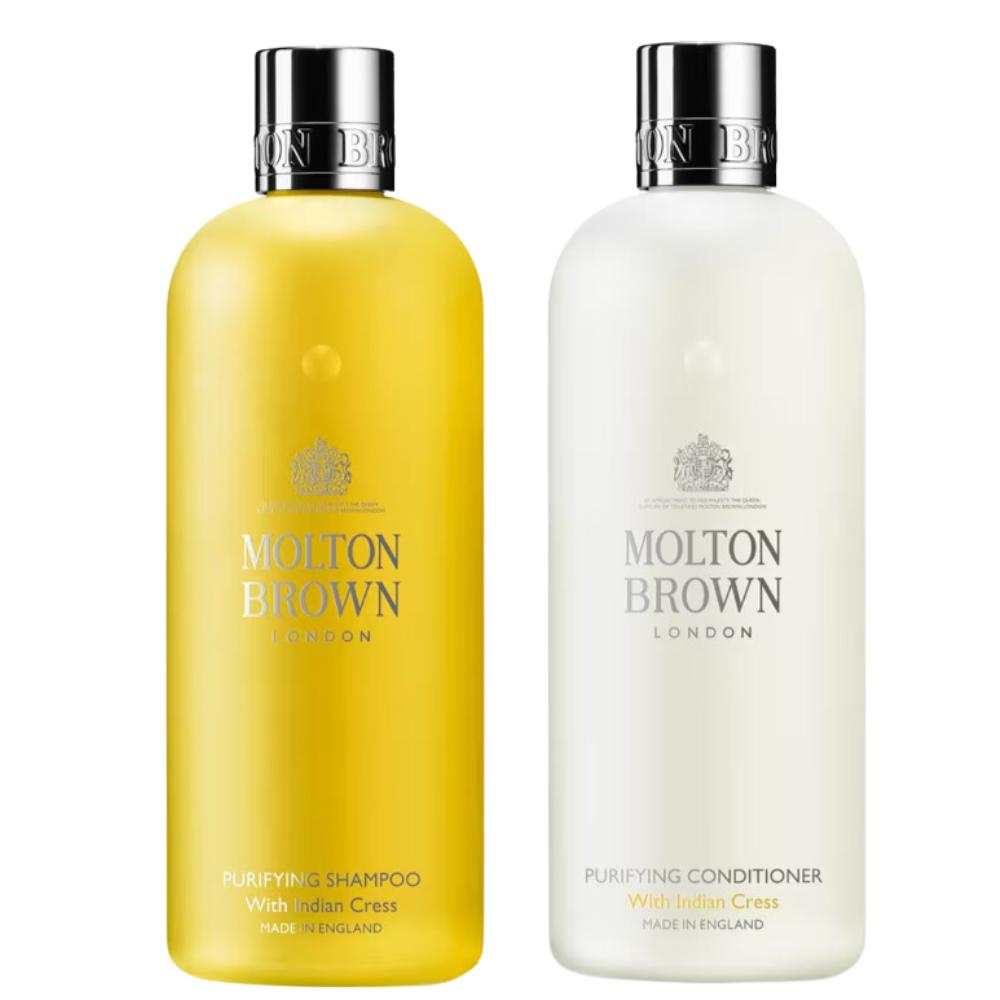 Molton Brown Purifying with Indian Cress Hair Duo Set, 1 Piece