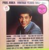 LP Пластинка ПОЛ АНКА Paul Anka Vintage Years 1957  1961 SRK6043 SIRE 1977 США Поп Б/У