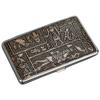 Metal PU Leather Cigarette Case Portable 20 Sticks Capacity Cigarette Holder for Men Women Smoking Accessories Box